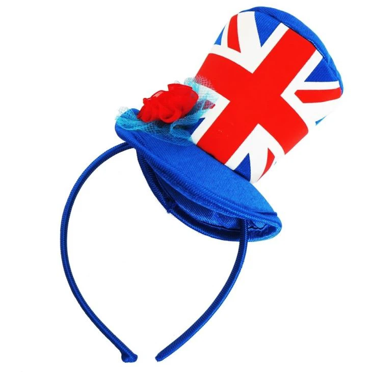 China Union Jack Mini Top Hat China Union Jack Mini Top Hat